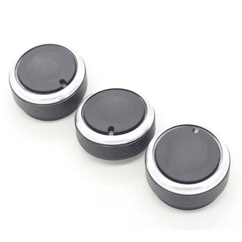 3Pcs/Set Car AC Knob Air Conditioning Knob Heat Control Switch Knob For Chevrolet Sail 2008-2014 Car Styling