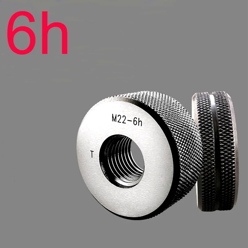 

YRFL 1SET Fine Thread Ring Gauge plug Gauge Smooth Plug Gauge 6h M8 M9 M10 M11 M12 M14 M16 M20 M30 M40 M50 M60 Thread Distance 1