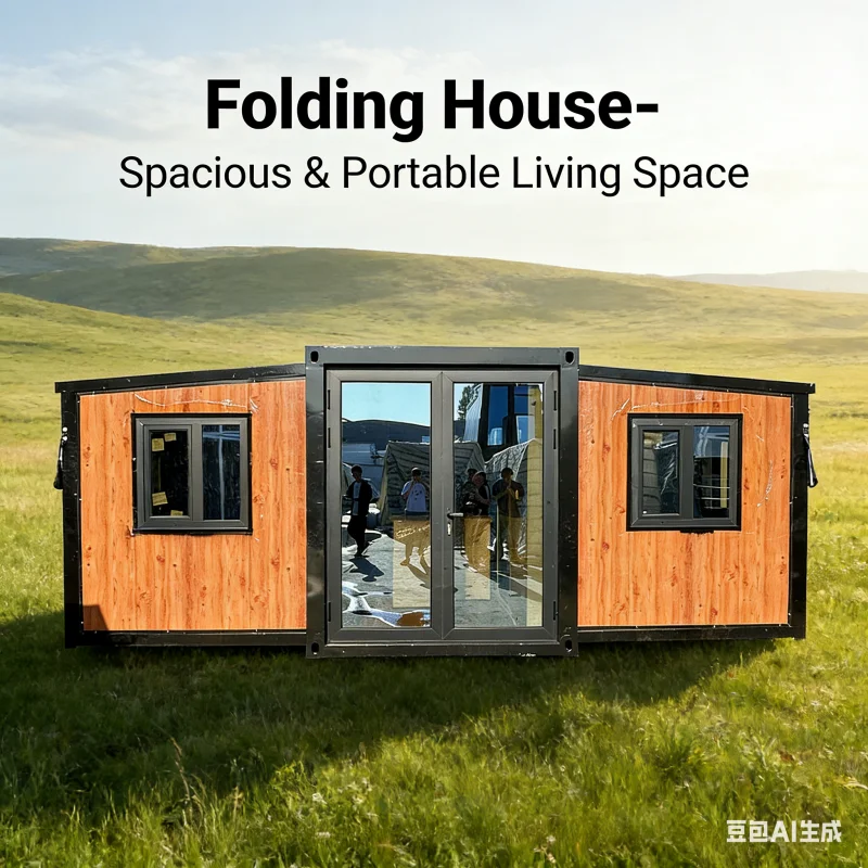 40ft Expandable Wing-Type 3 Bedroom Luxury Movable Folding Container House Prefab Modular Ready Home