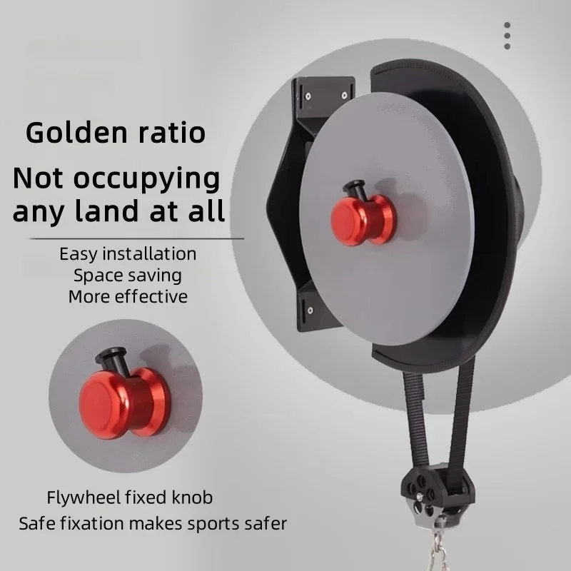 New resistance band centrifuge home fitness equipment squat flywheel resistance training stretching machine pulling machine