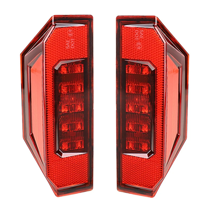 LED Tail Light UTV Rear Taillight Brake Lamp For Polaris Ranger General CREW 570 900 1000 PRO XD XP 2013-2019