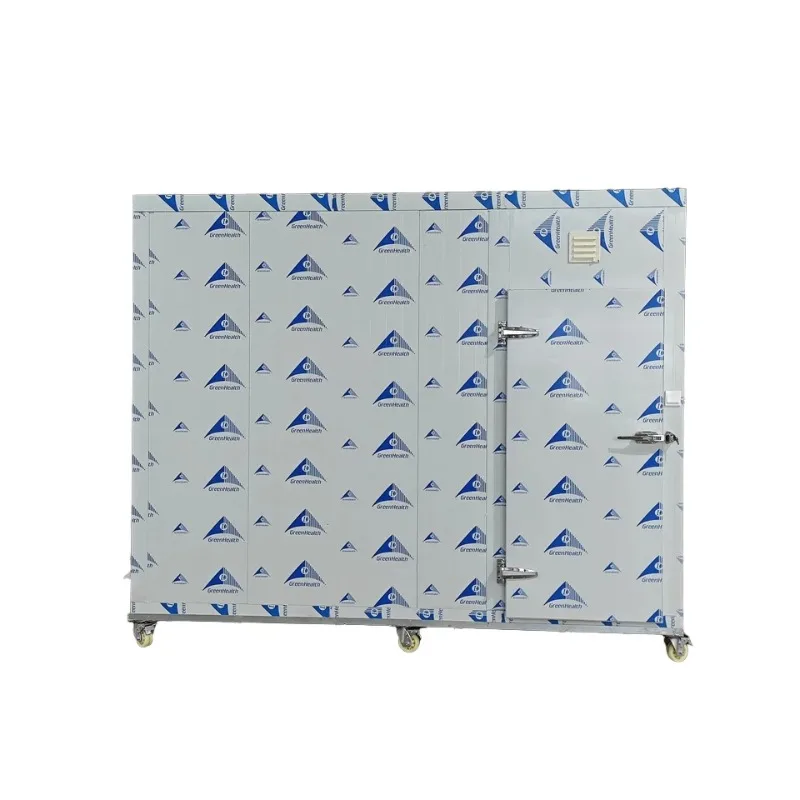 Modern Design Movable Cold Room with Sandwich Roof and Wheels for Outdoor