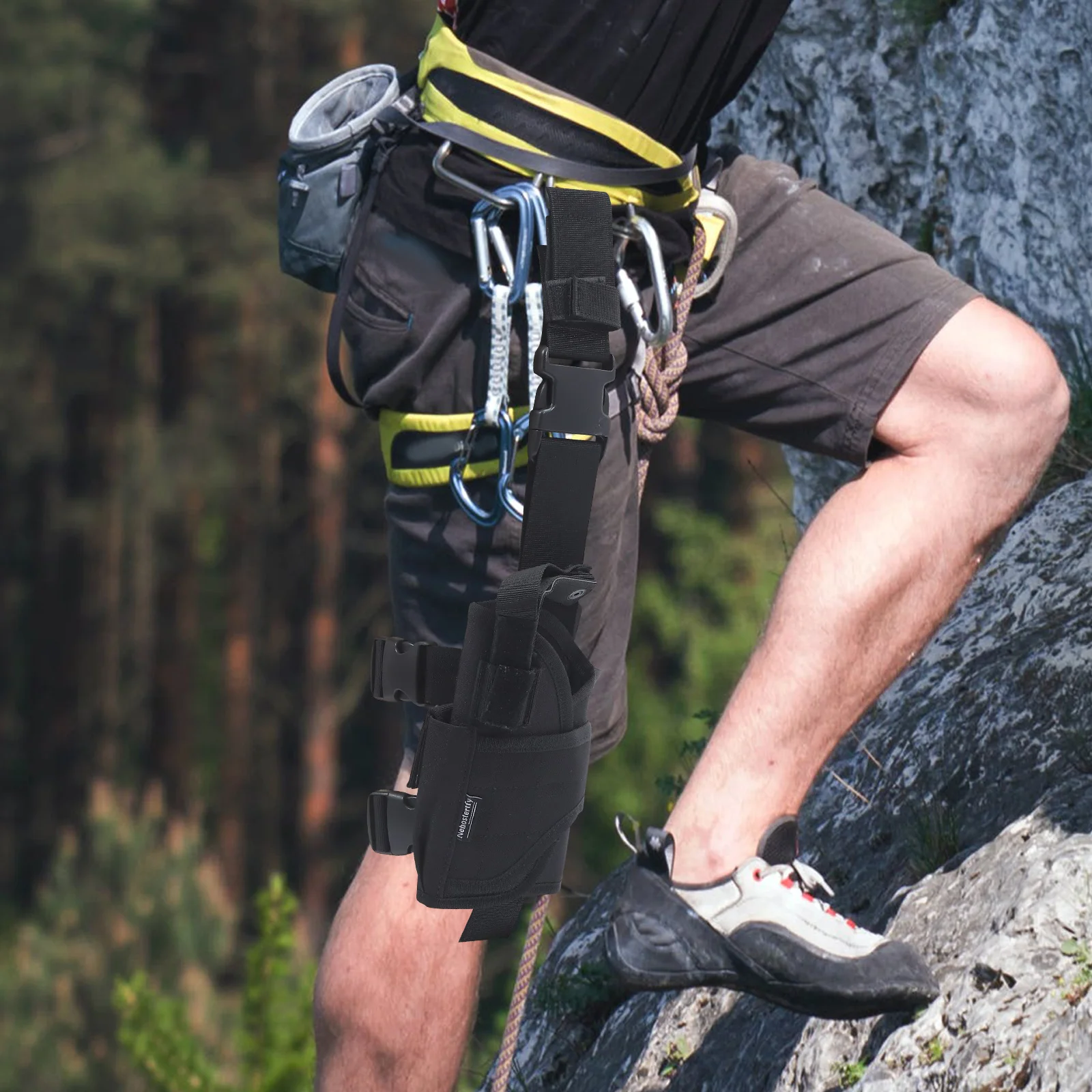 

Heavy Duty Leg Bag Straps Fits Phone Cards Cash for Travel Outdoor Sports Thigh Pouch for Men Women Unisex Use