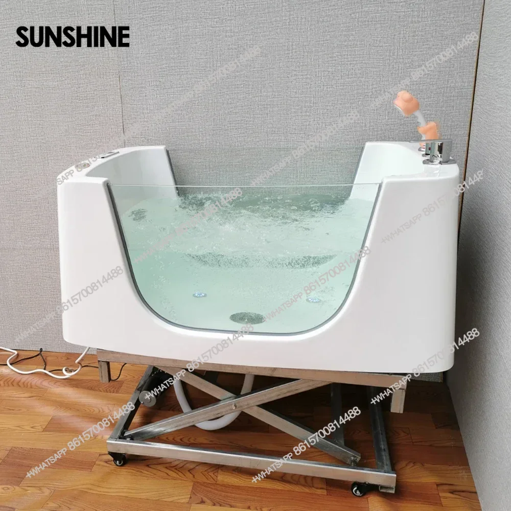 Acrylic Electric Grooming Salon Pet Water Spa Dog Bath Tub Ozone Therapy Bathing Tubs Price Bathtub