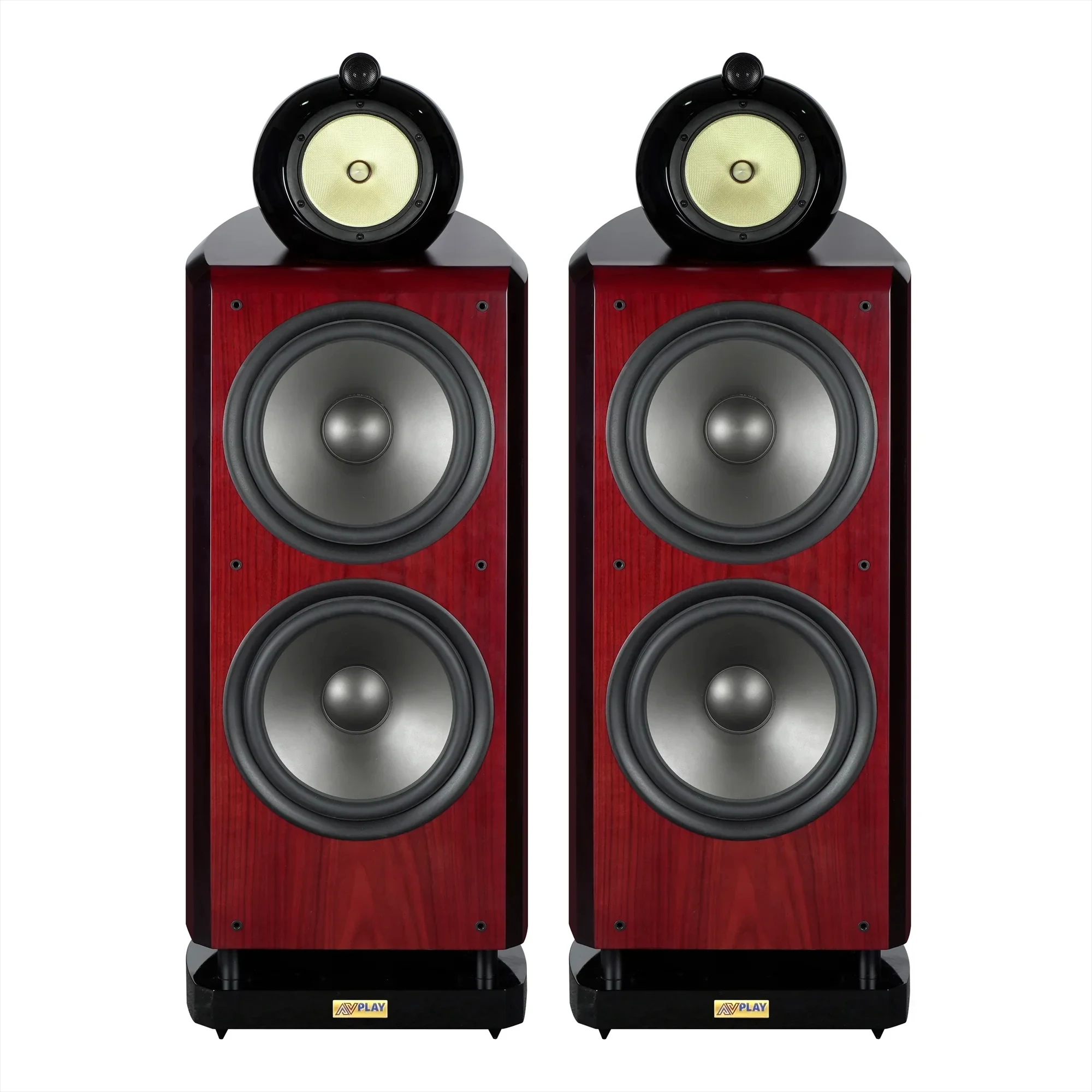 3-Way Dual 12-Inch Woofer HiFi Loudspeaker Sensitivity 89dB/m 2.83V 100-500W /4ohm