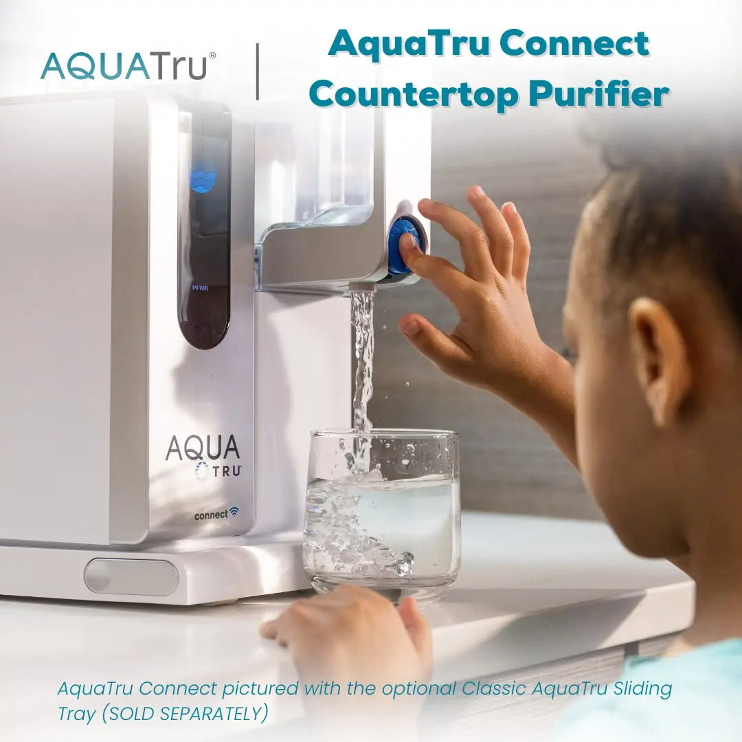 Countertop Water Filtration Purification System for PFAS & Other Contaminants with Exclusive 4-Stage Ultra Rever