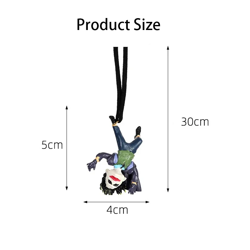 Car Interior Decoration Personality Pendant The Joker Model Rearview Mirror Pendant Decoration Car Goods Interior Accessories