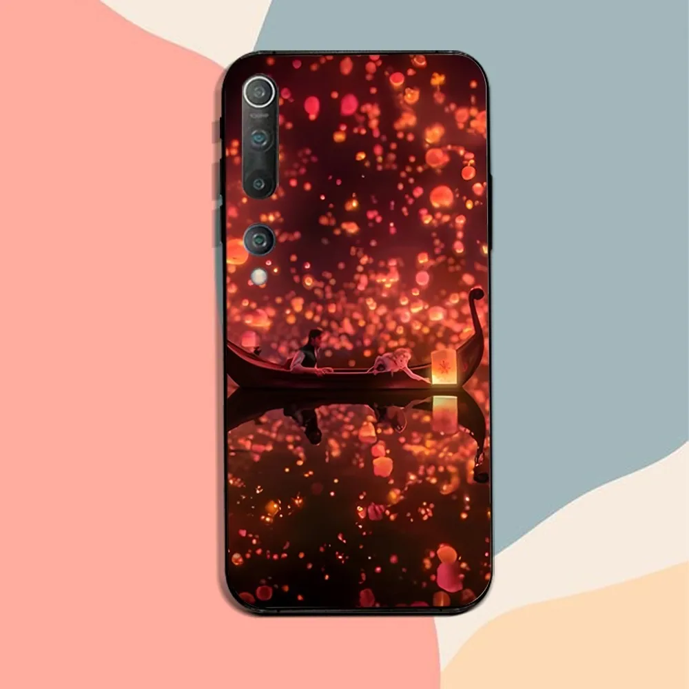 T-Tangled Phone Case For Xiaomi 11 Redmi Note 11 5G 8T 9A 9 10T Note8Pro Note9 12SUltra Black Case