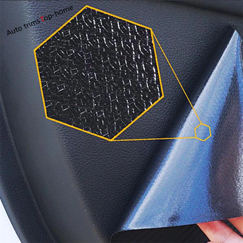 

Carbon Fiber Stickers Door Anti-Kick Pad Side Edge Film Protector Cover Trim Fit For Ford Escape / Kuga 2020 - 2024 Accessories