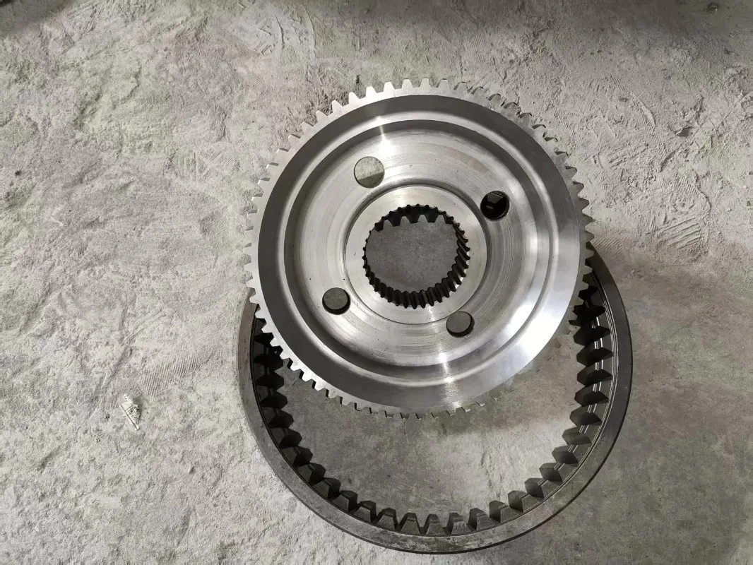 GR180 PY180 Motor Grader Gear Ring, Bridge Internal Gear Ring for Construction Equipment