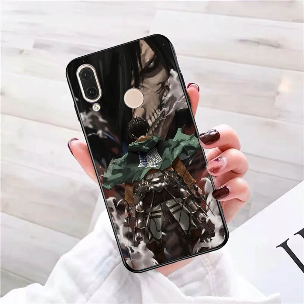 A-Attackes-On-T-Titan Phone Case For Redmi 5 6 7 8 9 10 plus pro 6 7 8 9 A GO K20 K30 K40 pro plus F3 Fundas