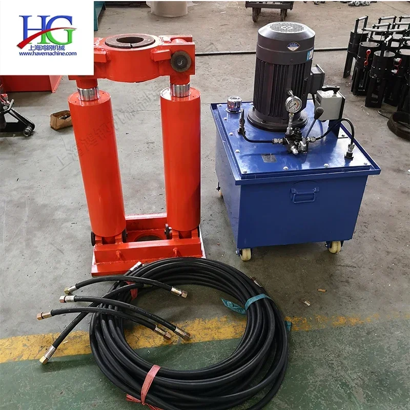 Drilling pipe extractor Protective casing pipe jacking machine Drilling Protective casing lifting and pulling equipment