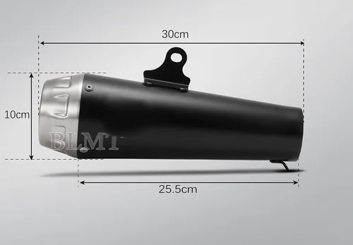 Imagen 2 del producto Sistema de Escape Universal para Motocicleta de 51 mm y 60 mm, Tubo de Escape, Silenciador, DB Killer para 450SR Ninja 650 CBR3000 GSXR750 Z900 R1 R25