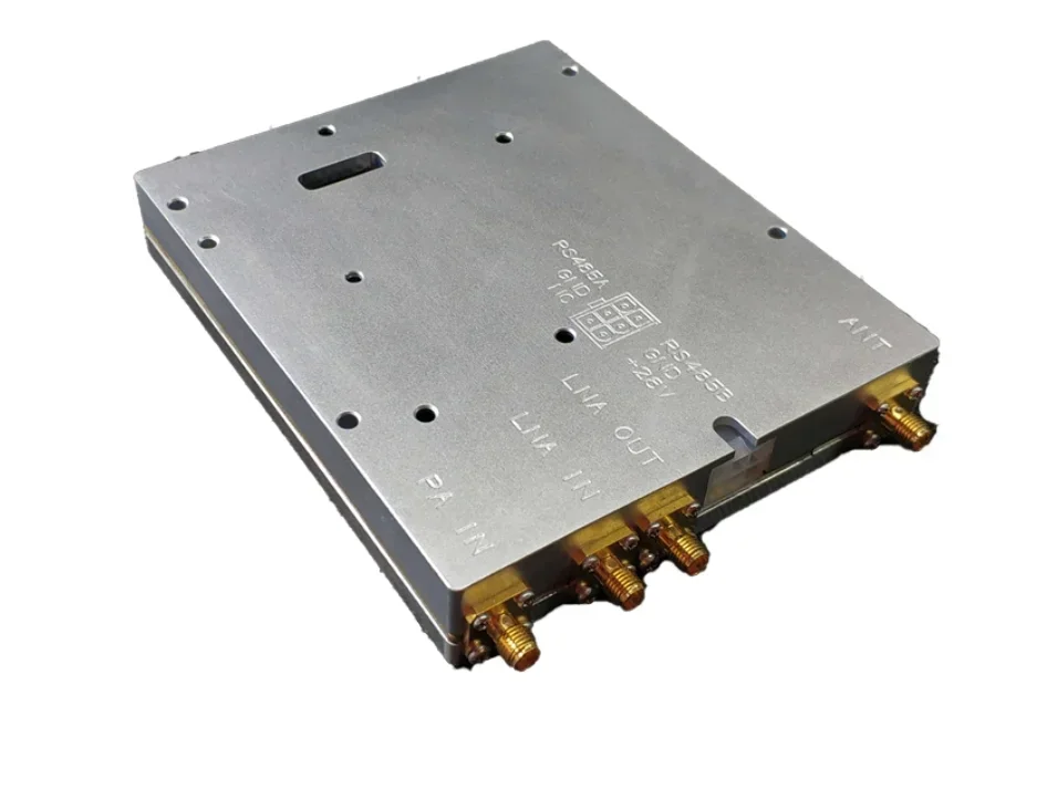 B41 50W RF Amplifier Module 2515-2675MHz 47dBm Output Power 52dB Gain ALC Control Compact Design RS485