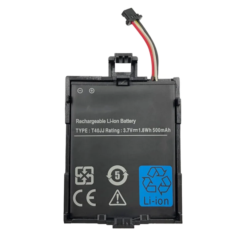 New 3.7V 1.8Wh T40JJ Battery for Dell H710 H710P H810 RAID Controllers 70K80 D0JMF H810 N3V6G TTVVV TY8F9