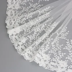 (1 Yard/lot) 30cm Mesh water-soluble Lace Fabric Net Yarn Webbing Clothing Accessories Material Handmade Making Wedding Dress