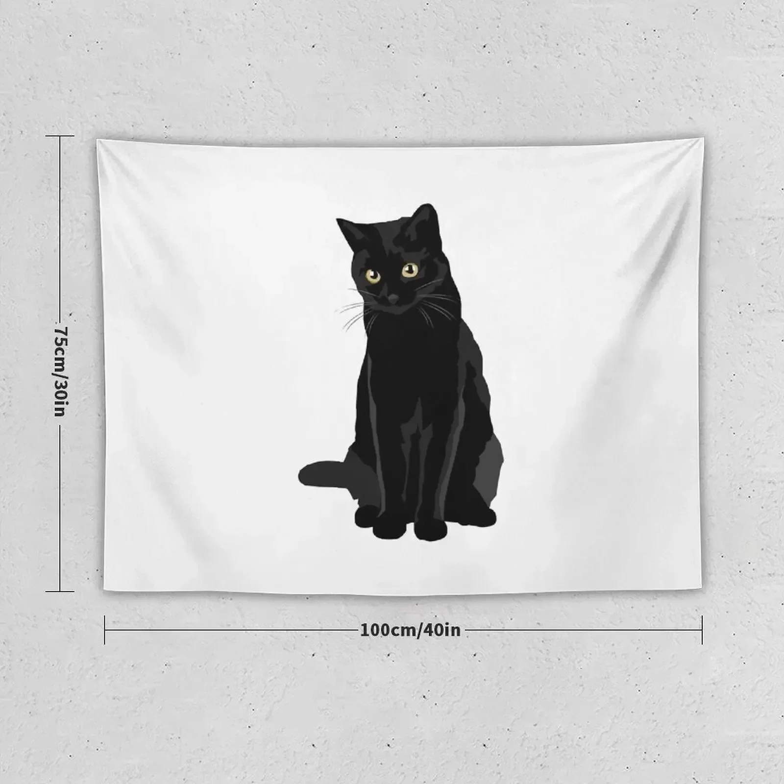 Black Cat Tapestry Decorative Wall Bedroom Decorations Decorative Wall Murals Things To The Room Tapestry