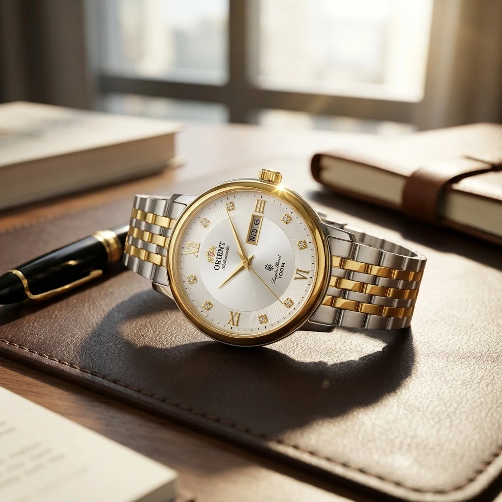 Orient Women Dual Calendar Aut - огляд і ціна Women Accessories Display