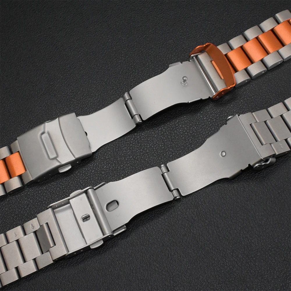 Luxuriöses Titanarmband für Samsung Galaxy Watch 8 Classic 46 mm, ersetztes Armband für Samsung Galaxy 8 44 mm 40 mm Herren-Business-Armband