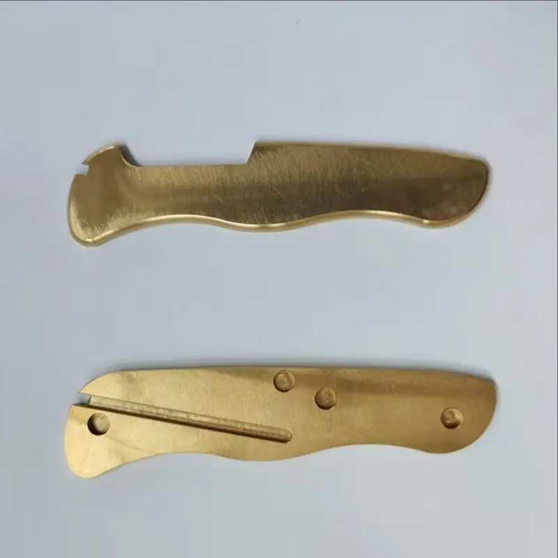 

Нож с ЧПУ, весы с латунной ручкой для швейцарских армейских ножей Victorinox 111 мм MW4DE, солдатский спасательный инструмент, центурионная ручка, запасные части