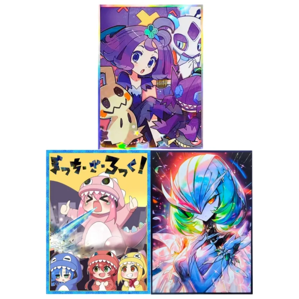 Pokemon PTCG Gardevoir Acerola Animation Characters Card Cover Anime Classics Game Collection Cards Protective Film Toy Gift