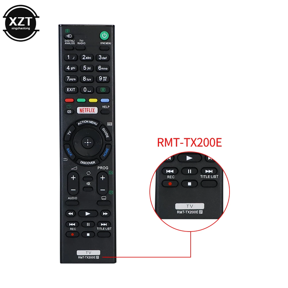 RMT-TX200E TV Remote Control For SONY TV RMT-TX200U TX200B, RMT-TX100U RMT TX300E TX300T TX300U TX300B TX300A