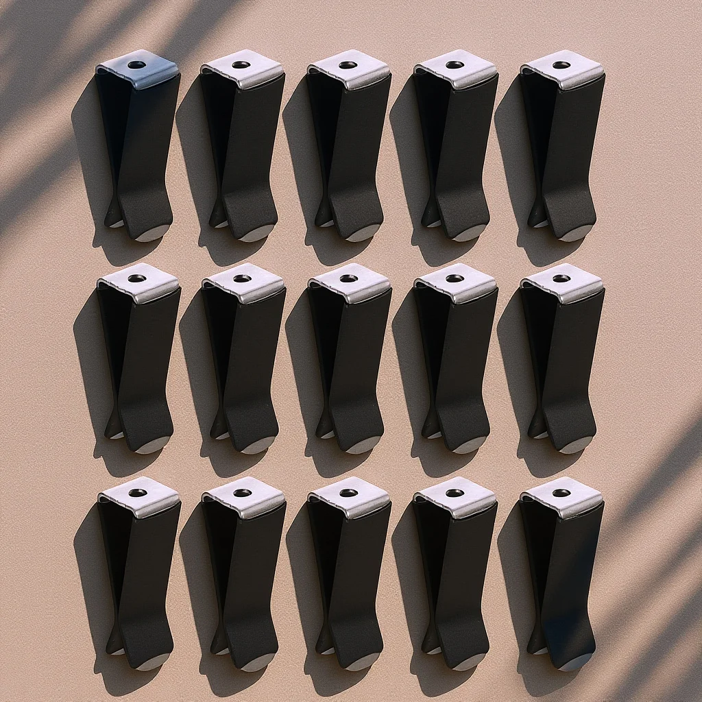 

30 Pieces Car Vent Clamp Black Finish Universal Fit for Automotive Air Conditioner Outlet Fragrance Dispenser Support