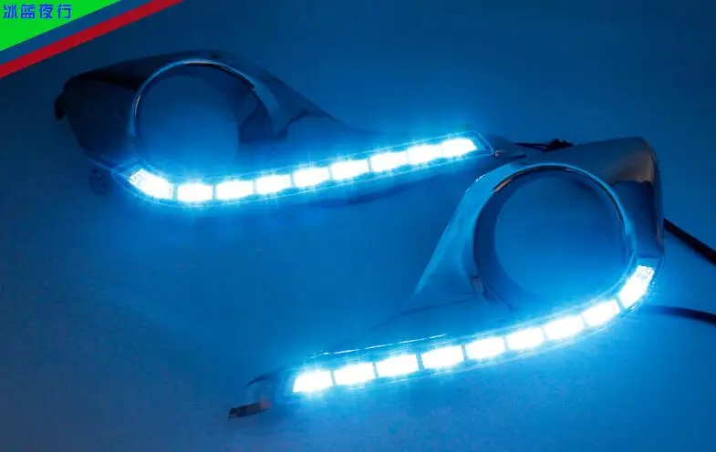 2008~2014 Highlander daytime light,SUV,Free ship!LED,Highlander fog light,2ps/set,Reiz,prado;COROLLA,camry