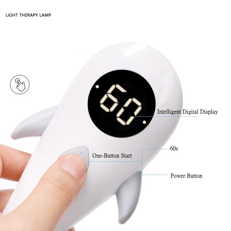 전문 USB 케이블 네일 살롱 도구, 네일 건조 램프 6W 미니 건조기 모든 젤 광택 램프 LED 충전 매니큐어 장비