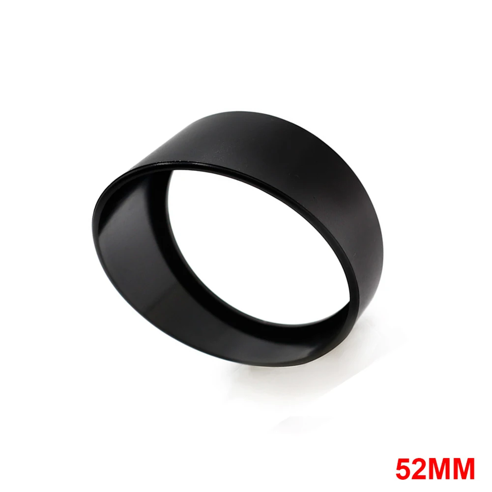 52mm Gauge Pod Light Shield Hood Visor Cover Cap Surround Protector to Block Glare and Improve Dashboard Gauge Visibility