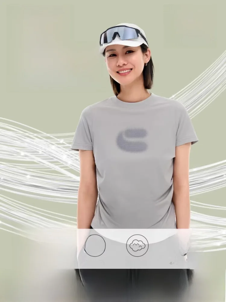 

Cloud Life Modal Cotton Blend Slim Fit ort Sve Женская футболка ey Casual Sle Universal Fit Ci Str Series