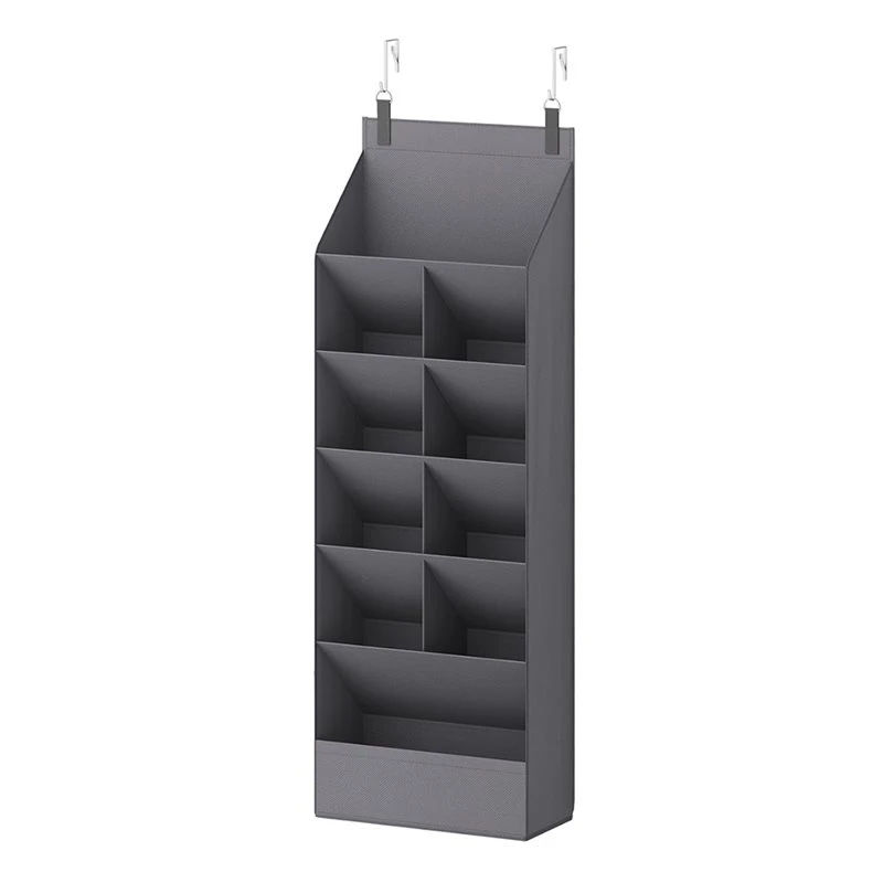 [NEW!A93G】 6 Tier Over The Door Shoe Organizer Fabric Hanging Shoe Shelf