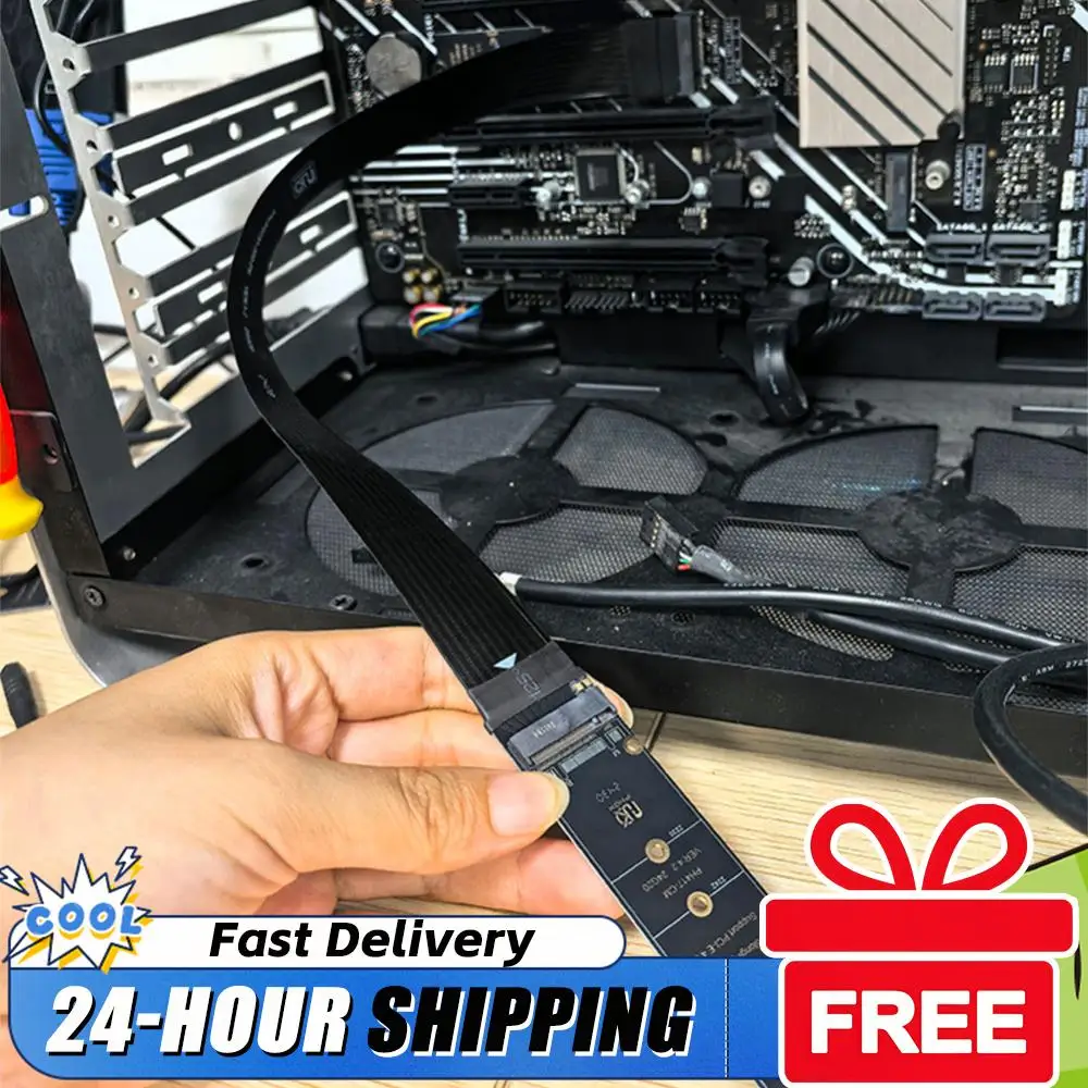 extensor-m2-nvme-com-suporte-pcie-40-ngff-m-key-placa-de-extensao-pcie-40-para-ssd-placa-riser-para-ssd-m2-2230-2242-2260-2280
