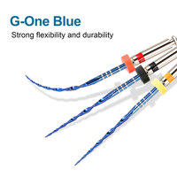 6pcsDental Reciprocating rotary Blue files Endo NiTi File Dental Only One Files fo Dental Endodontic Rotary Treatment Dentistry