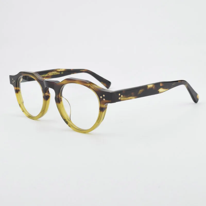 

Glasses Frame Men Retro Designer Acetate Eyeglasses T516 Vintage Luxury Brand Computer Round Women Fashion Eyewear