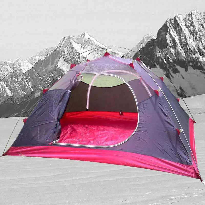 خيمة خارجية لشخصين، خيمة 3 فصول، خيمة ألومنيوم للتخييم