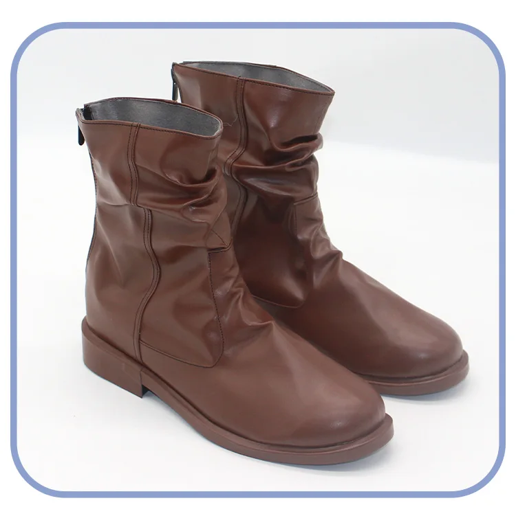 Obi Wan Cosplay Jedi Sapatos Botas Sapatos de Festa de Carnaval de Halloween