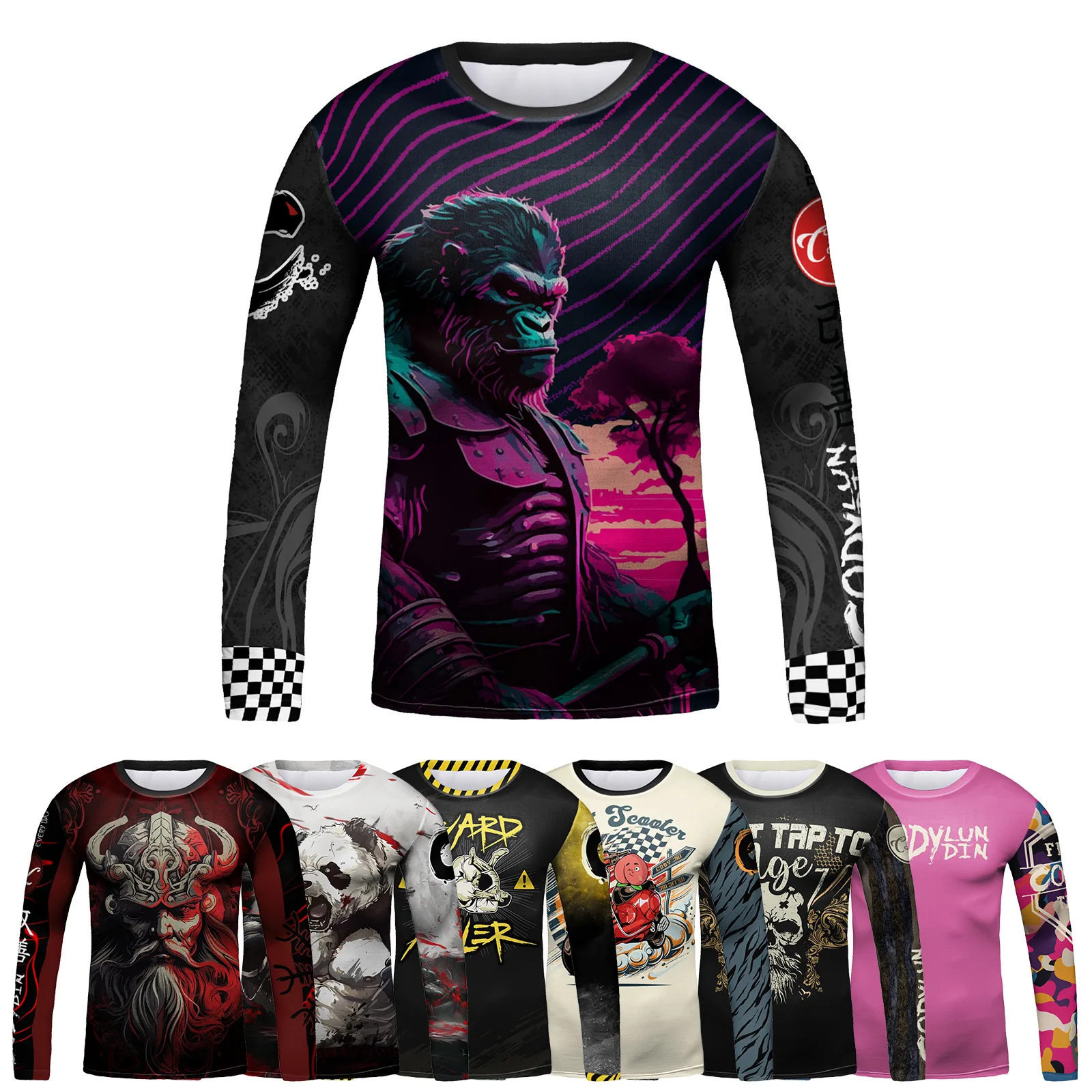 

Kid's Quick Dry Shirt Jiu Jitsu MMA BJJ T-shirt Short Sleeve Muay Thai Boxing Tee Boys Children Fitness Training Running Shirts