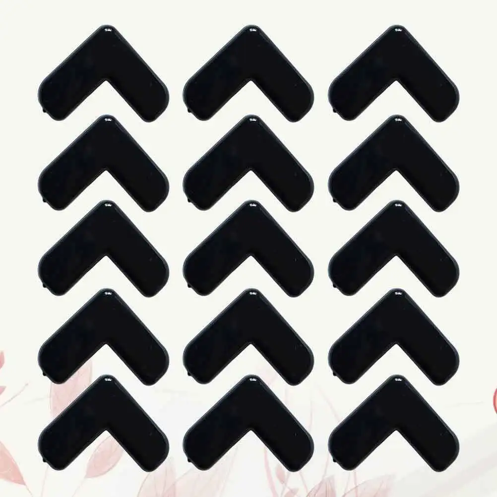 

20 шт. красочные силиконовые защитные уголки, безопасная детская защита края стола для домашнего настольного угла