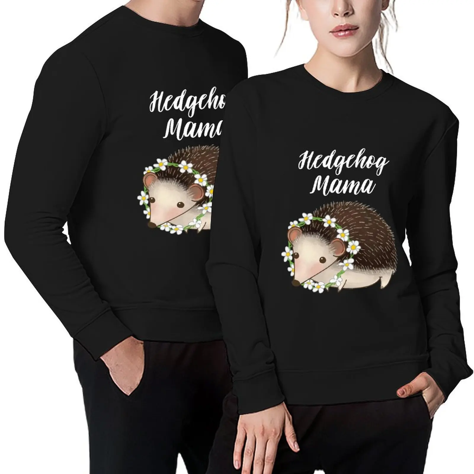 

Hedgehog Mama, Hedgehog Mum, Hedgehog Mom Pullover men's clothing autumn jacket men men wear clothes for men new in sweatshirts