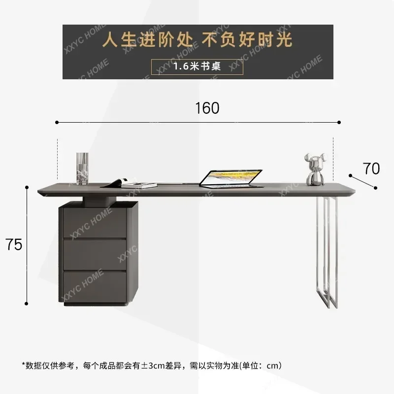 Wooden Luxury Executive Office Desk Designer Large Drawers Office Desks Standing White Modern  Furniture