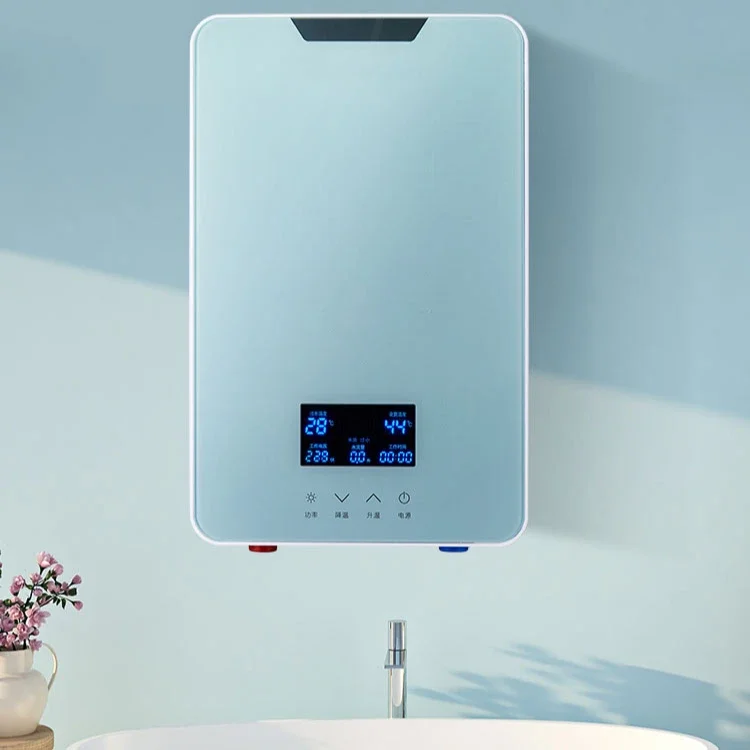 

Electric instant hot water 220V automatic frequency conversion tankless instant hot shower electric water heater
