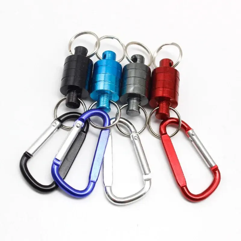 Burle Wholesale Outdoor Fishing Gear Magnetic Buckle Carabiner Strong Magnetic Portable Mountaineering Buckle