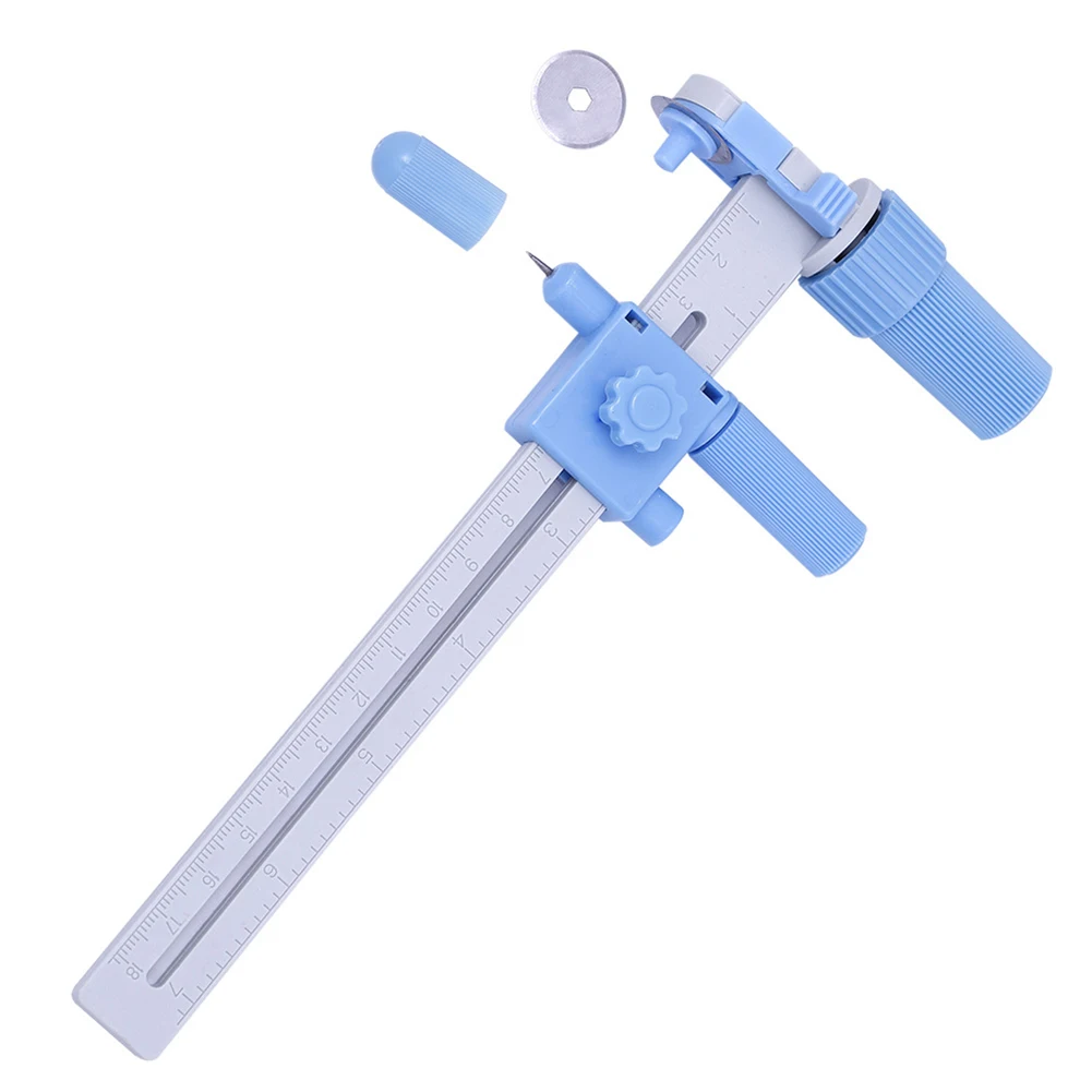 

Cutting Tool Rotary Cutter Manual Paper Lightweight Patchwork Portable Round Study With Blade Circles Compact DIY