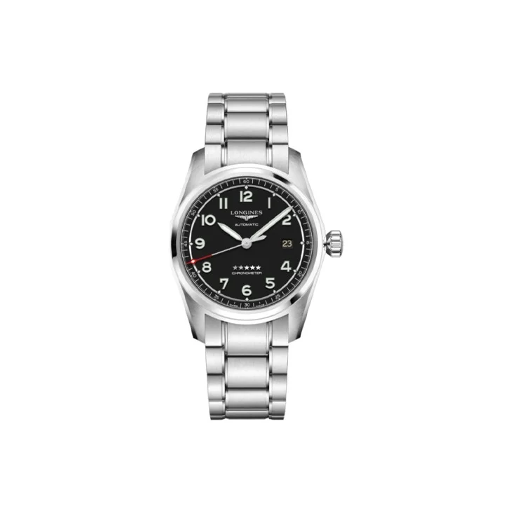 LONGINES Comcast Collection Automatic Mechanical Movement COSC Certified Men's Watches Watch 40mm Black Dial L3.810.4.53.6