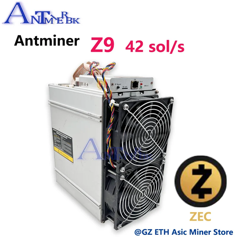 Antminer مينر Z9 42k Equihash آلة استخراج المعادن ZCASH ZEC يمكن تجاوز To14K عمال المناجم هي أفضل من Asic S9 Z11 Z9mini Z11