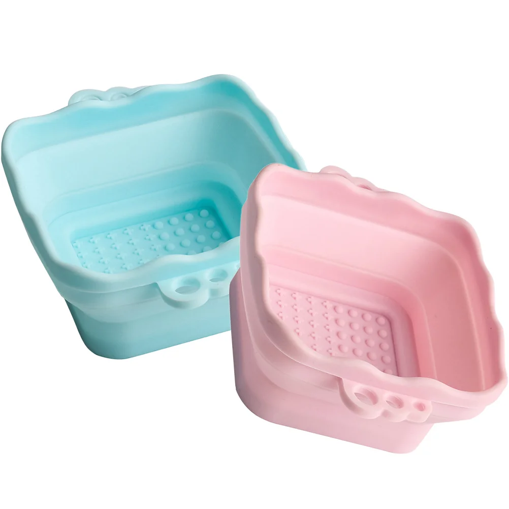 2 stuks siliconen make-upborstel schoonmaakkom opvouwbare scrubbermat voor snel schoon gereedschap draagbaar waspad ideaal cadeau voor vrouwen