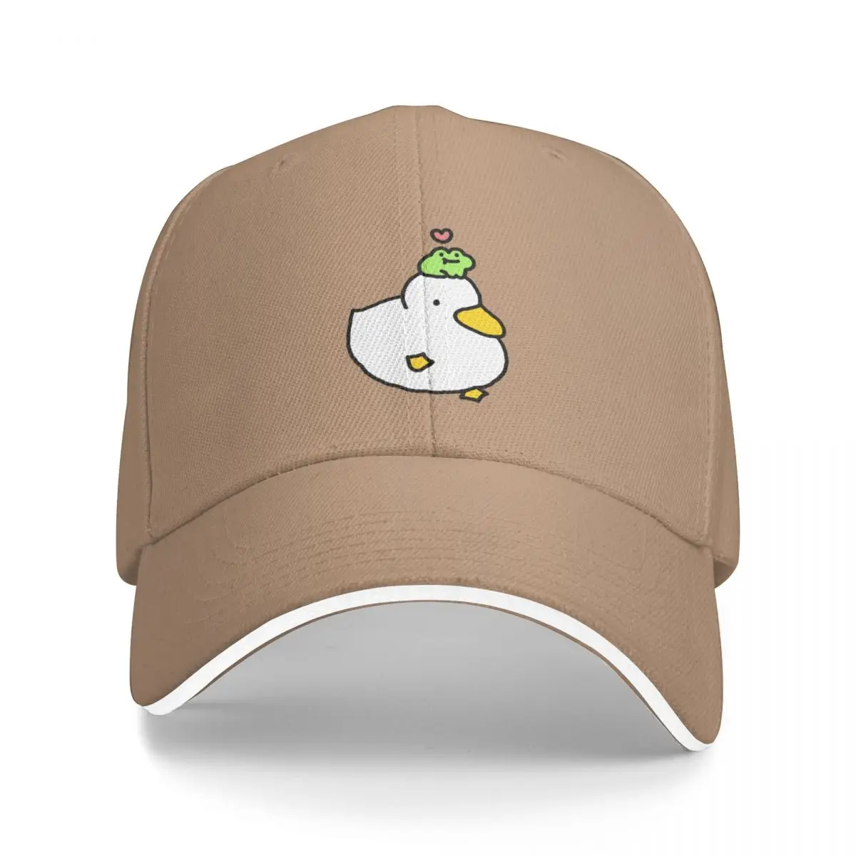 

duck and frog 02 Bucket Hat Baseball Cap new in hat golf hat women Men's