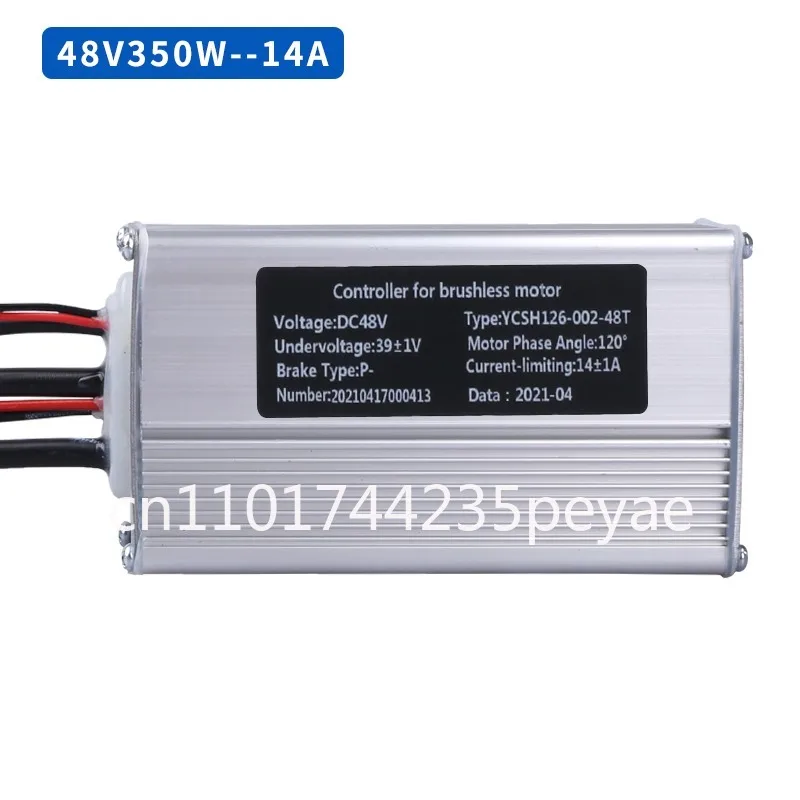Hub Motor Controller 36V\48V350W 48V350W 48V500W Replacement DIY for eBike E-Bicycle