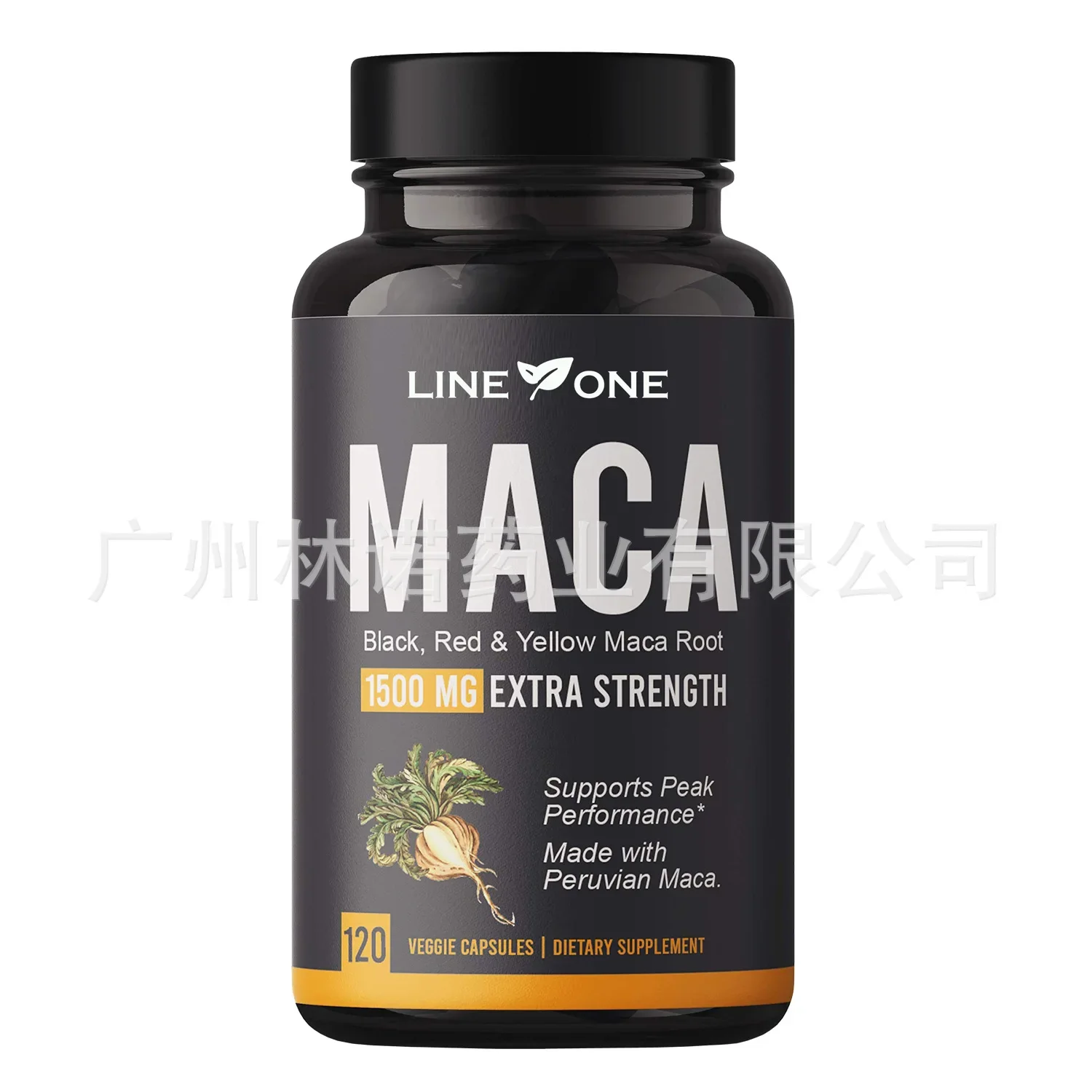 

Capsules De Racine De Maca, Extrait De Haute Puissance, 1500mg, 120 Pils